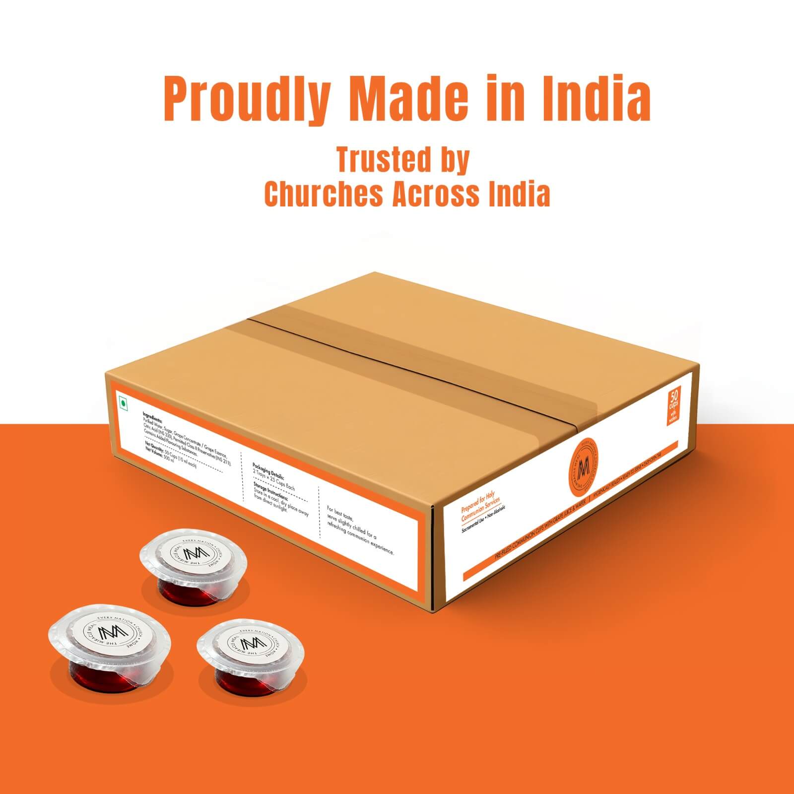 India Traditional Communion Cups