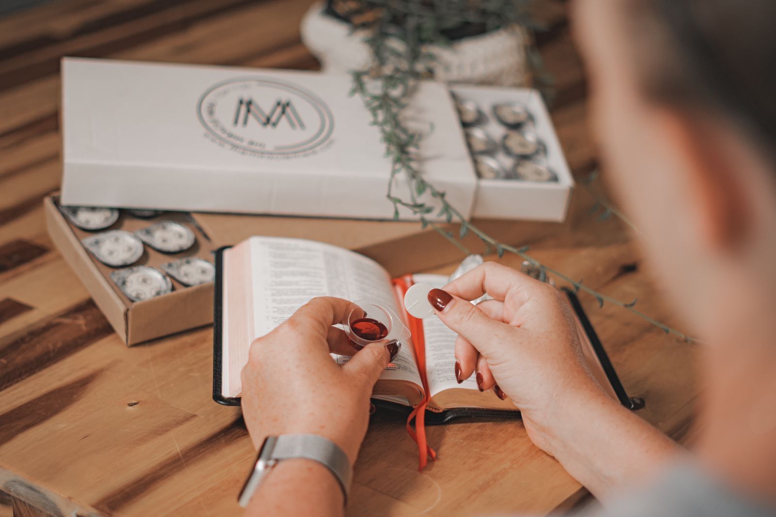 The Miracle Meal Pre Packaged Communion Cups With Wafer & 100% Concord Grape Juice