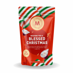 Christmas-themed meal packaging design